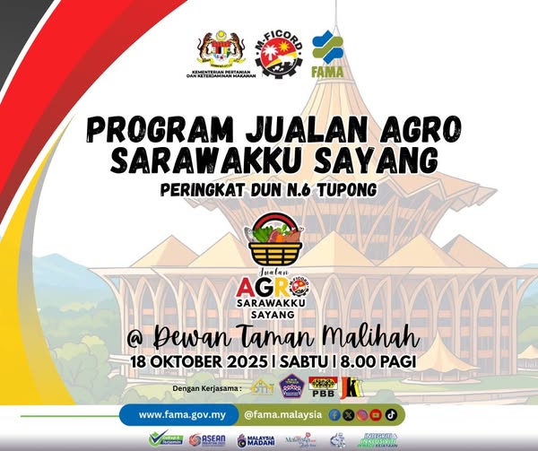 Jualan Agro Sarawakku Sayang @ DUN Tupong